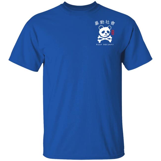 Riot Society Merch Panda Skull Kanji T Shirt Riot Society Merch Panda Skull Kanji T Shirt