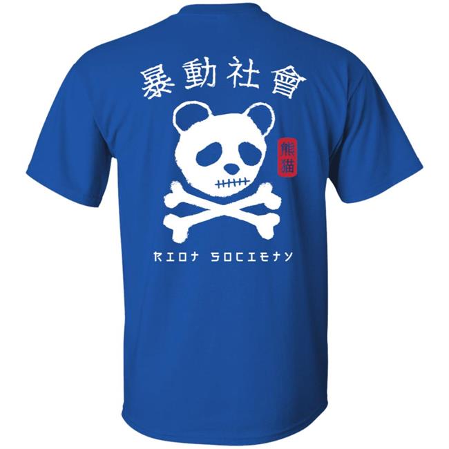 Riot Society Merch Panda Skull Kanji T Shirt Riot Society Merch Panda Skull Kanji T Shirt