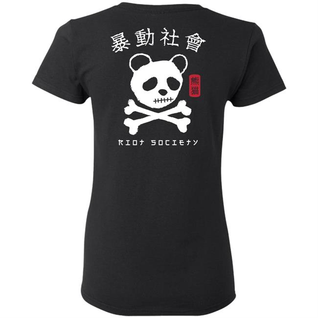 Riot Society Merch Panda Skull Kanji T Shirt Riot Society Merch Panda Skull Kanji T Shirt