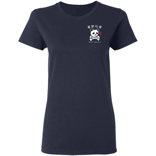 Riot Society Merch Panda Skull Kanji T Shirt Riot Society Merch Panda Skull Kanji T Shirt