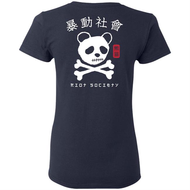 Riot Society Merch Panda Skull Kanji T Shirt Riot Society Merch Panda Skull Kanji T Shirt