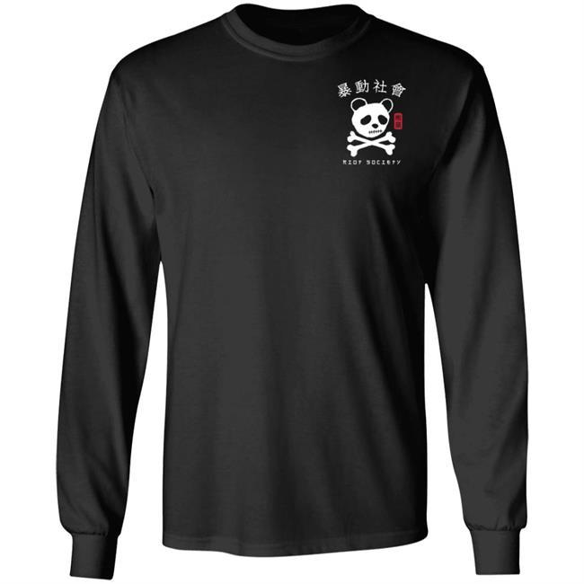 Riot Society Merch Panda Skull Kanji T Shirt Riot Society Merch Panda Skull Kanji T Shirt