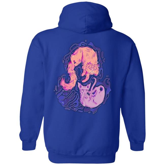 Paymoneywubby Merch PMW Cat Duo Hoodie Paymoneywubby Merch PMW Cat Duo Hoodie