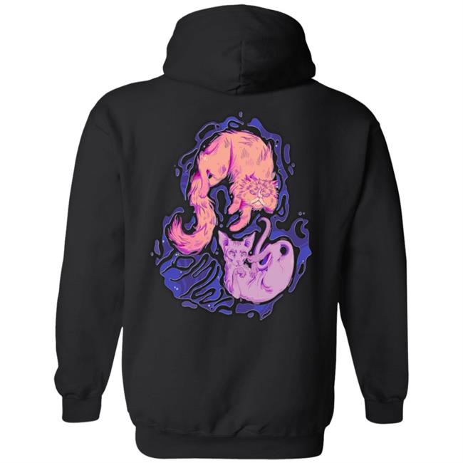 Paymoneywubby Merch PMW Cat Duo Hoodie Paymoneywubby Merch PMW Cat Duo Hoodie