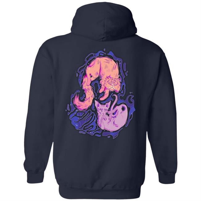 Paymoneywubby Merch PMW Cat Duo Hoodie Paymoneywubby Merch PMW Cat Duo Hoodie