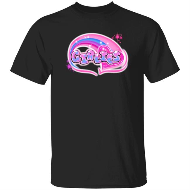 Hey Girlies Merch Airbrush T Shirt