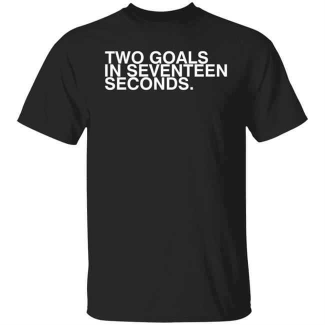 Joe Johnson Obvious Shirts Two Goals In Seventeen Seconds Tee Shirt