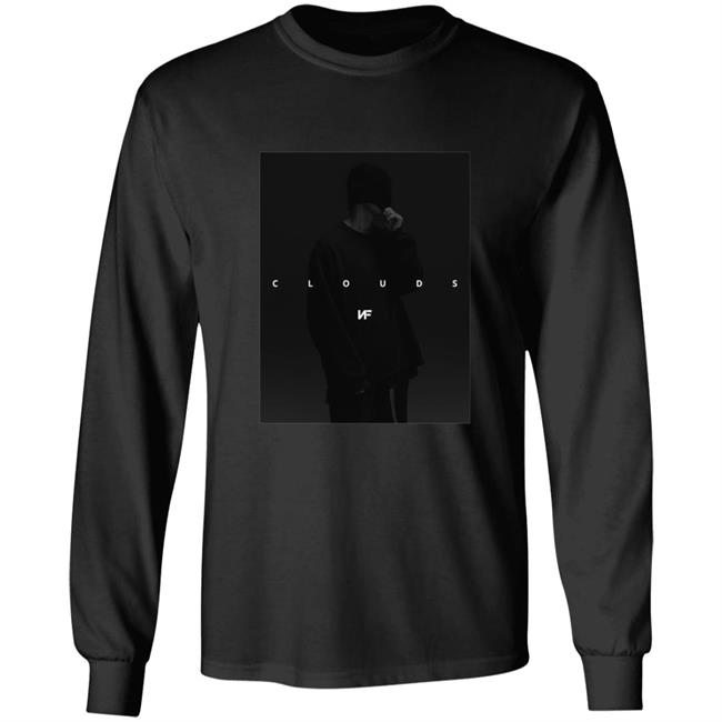 NF Real Music Merch Clouds Long Sleeve T Shirt
