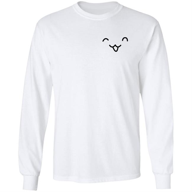 Girbeagly Cute Face Long Sleeve T Shirt