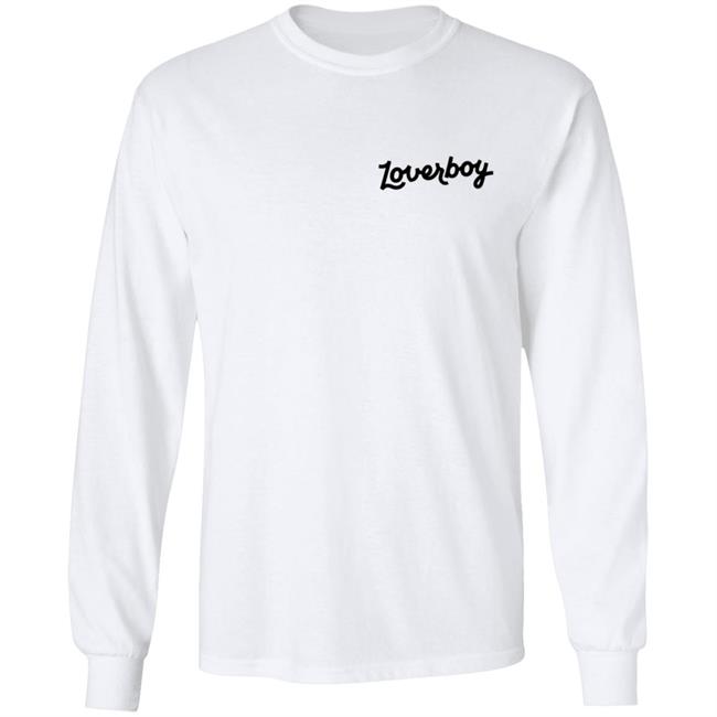 Loverboy Drink Merch CMYK Long Sleeve T Shirt