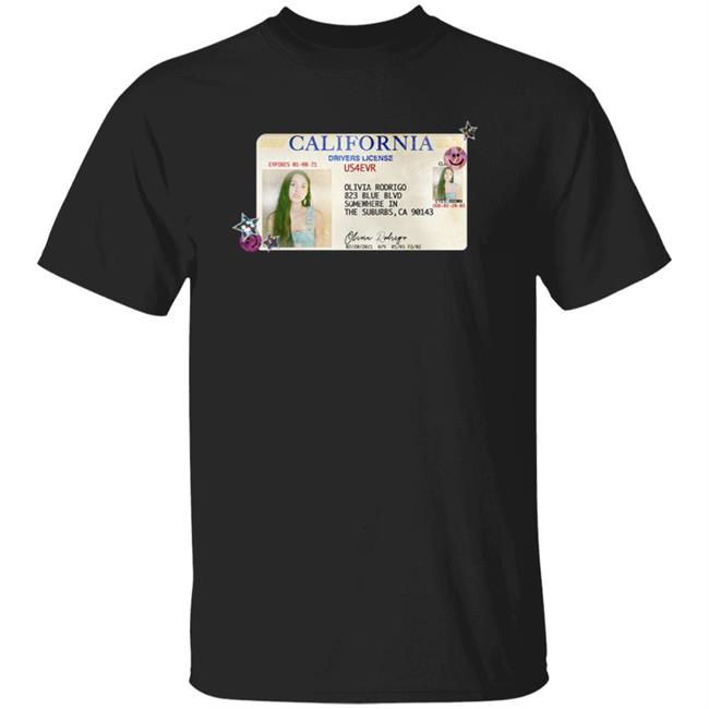 Drivers License T Shirt