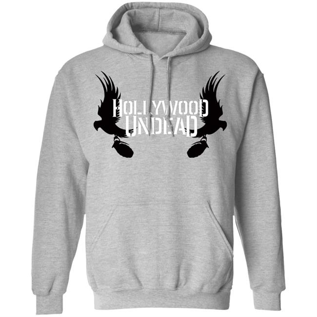 Hollywood Undead Merch Mirror Doves Shirt Hollywood Undead Merch Mirror Doves Shirt