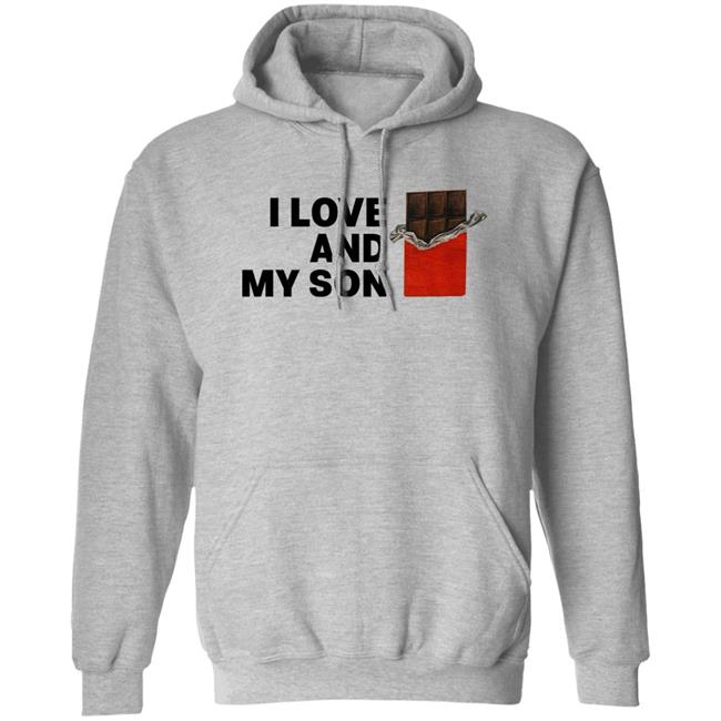 I Love Chocolate And My Son Shirt Comic Sans Galore I Love Chocolate And My Son Shirt Comic Sans Galore