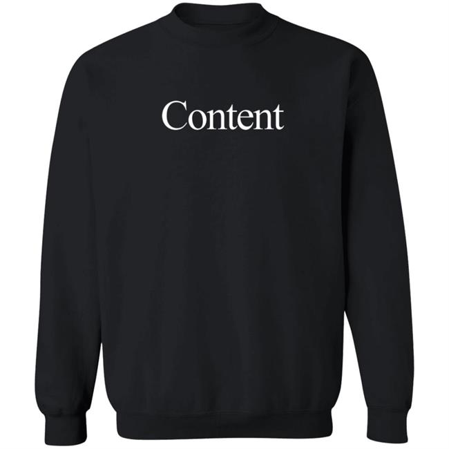 New York Magazine Content Crewneck Sweatshirt Hoodie