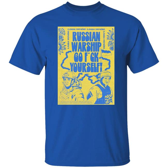 Russian Warship, Go Fuck Yourself Shirt The Lincoln Project Store