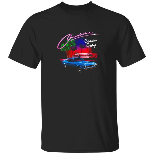 Overdrive Car Shirt Black