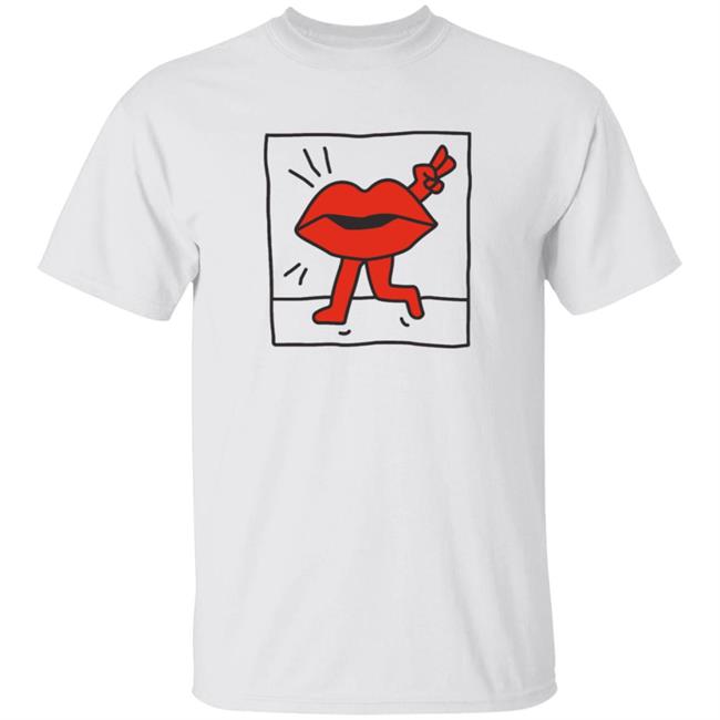 Crankgameplays Merch Peace Lips Tee Shirt