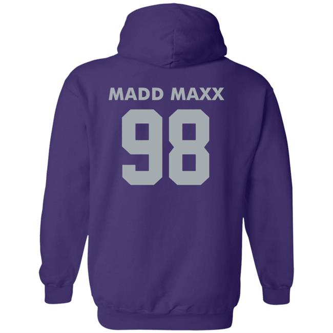 Maddmaxx Merch Maxx Crosby Silver Logo Shirt Maddmaxx Merch Maxx Crosby Silver Logo Shirt