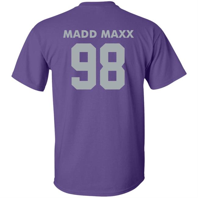 Maddmaxx Merch Maxx Crosby Silver Logo Shirt Maddmaxx Merch Maxx Crosby Silver Logo Shirt