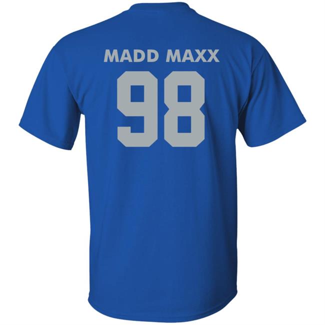 Maddmaxx Merch Maxx Crosby Silver Logo Shirt Maddmaxx Merch Maxx Crosby Silver Logo Shirt
