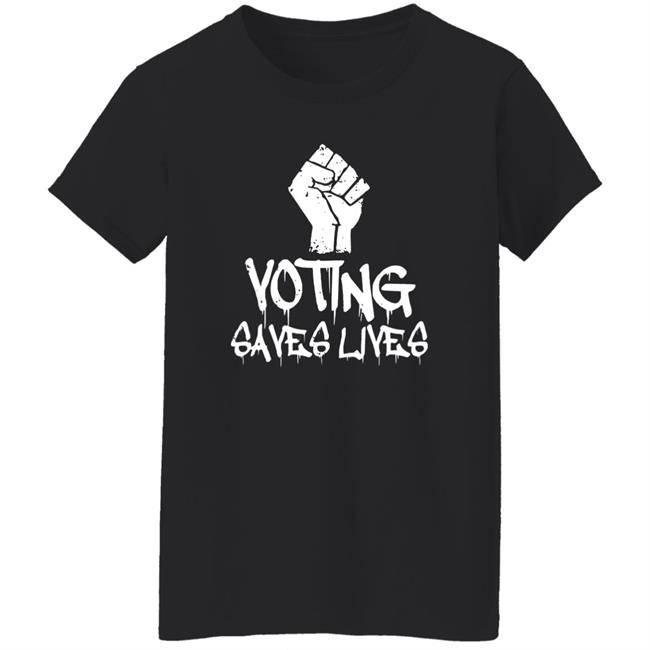 Sam Aburime Voting Saves Lives Shirt Rainy Studios Sam Aburime Voting Saves Lives Shirt Rainy Studios