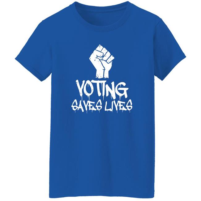 Sam Aburime Voting Saves Lives Shirt Rainy Studios Sam Aburime Voting Saves Lives Shirt Rainy Studios