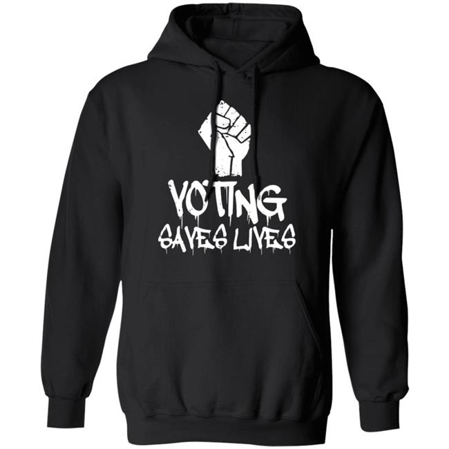 Sam Aburime Voting Saves Lives Shirt Rainy Studios Sam Aburime Voting Saves Lives Shirt Rainy Studios