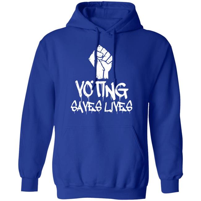 Sam Aburime Voting Saves Lives Shirt Rainy Studios Sam Aburime Voting Saves Lives Shirt Rainy Studios