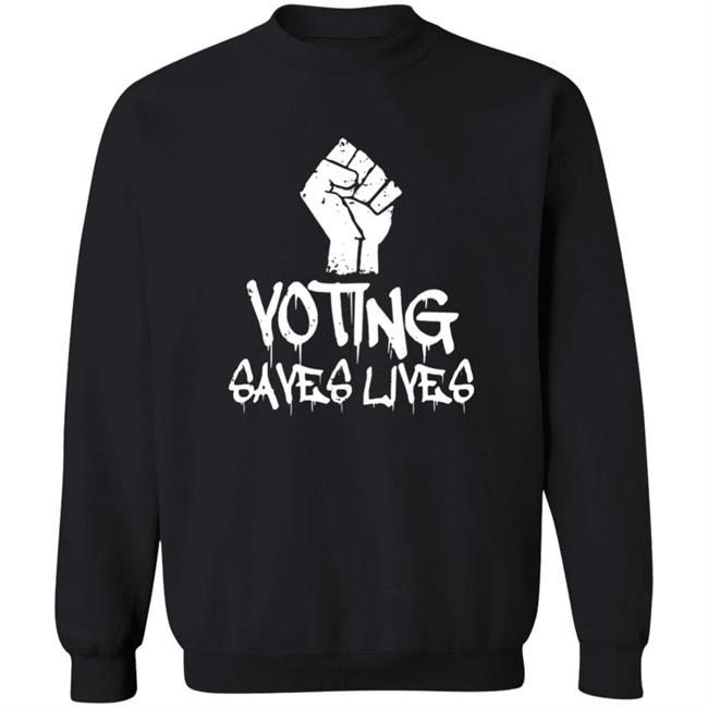 Sam Aburime Voting Saves Lives Shirt Rainy Studios Sam Aburime Voting Saves Lives Shirt Rainy Studios