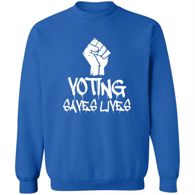 Sam Aburime Voting Saves Lives Shirt Rainy Studios Sam Aburime Voting Saves Lives Shirt Rainy Studios