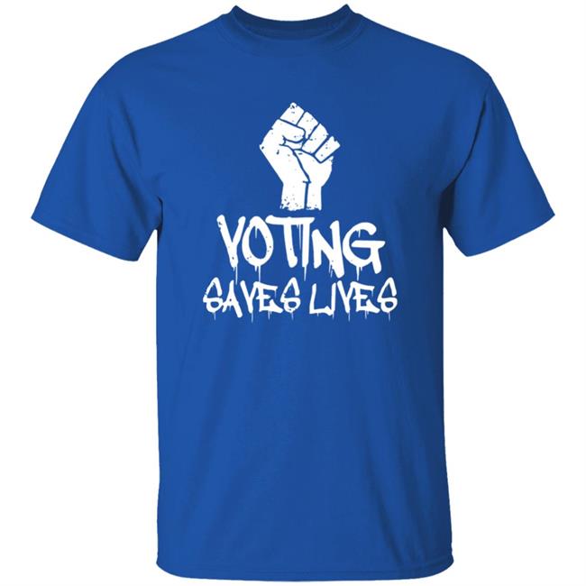 Sam Aburime Voting Saves Lives Shirt Rainy Studios Sam Aburime Voting Saves Lives Shirt Rainy Studios
