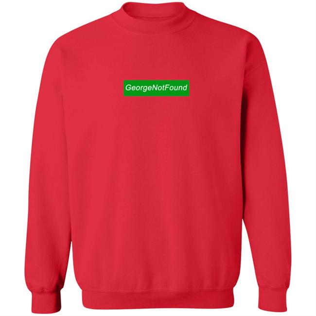 George Not Found Merch GeorgeNotFound Holiday Red Hoodie Sweatshirt George Not Found Merch GeorgeNotFound Holiday Red Hoodie Sweatshirt