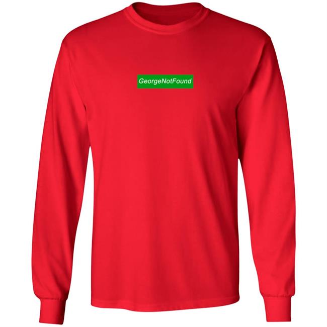 George Not Found Merch GeorgeNotFound Holiday Red Hoodie Sweatshirt George Not Found Merch GeorgeNotFound Holiday Red Hoodie Sweatshirt