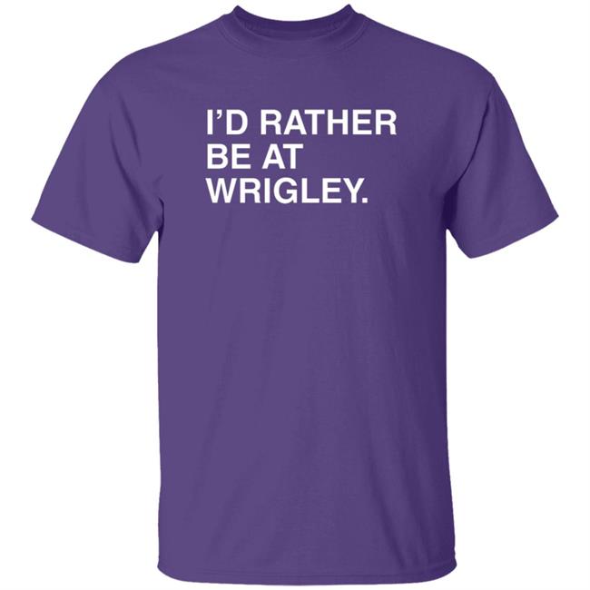 Joe Johnson Obvious Shirts I’D Rather Be At Wrigley Shirt Joe Johnson Obvious Shirts I’D Rather Be At Wrigley Shirt