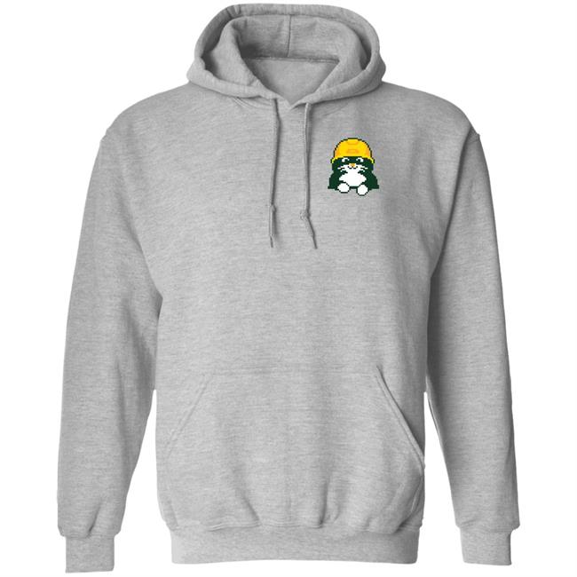 Rawpaw Store Construction Cats Hoodie By Cats With Jobs