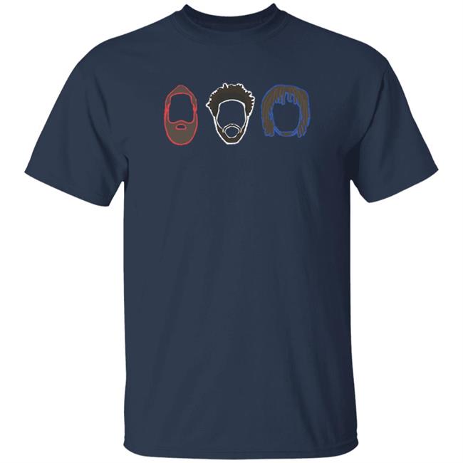 Philadelphia Sixers, Big 3, 76Er's, Embiid, Harden, Maxey Shirt Nina Alston