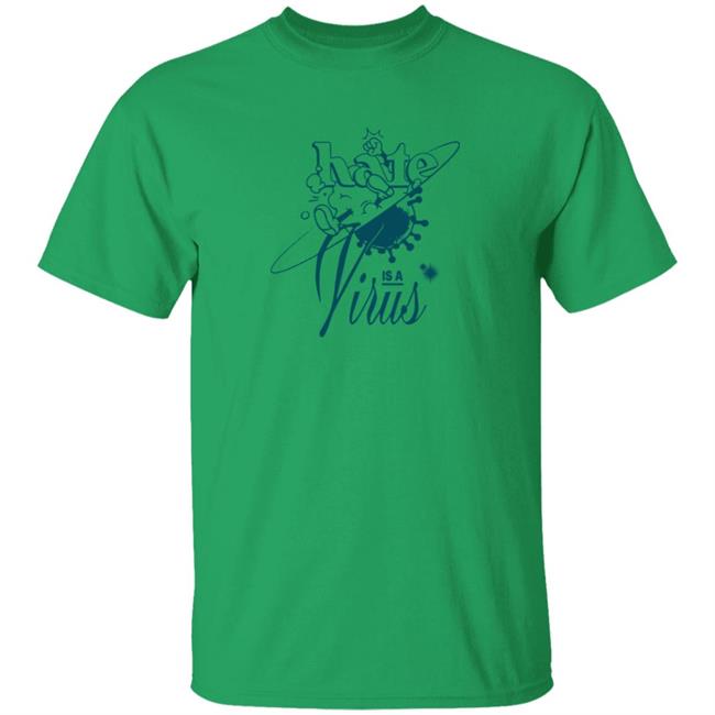 We Are Uprisers Merch Weareuprisers HateIsAVirus x Jennet Liaw Acid Tee Shirt