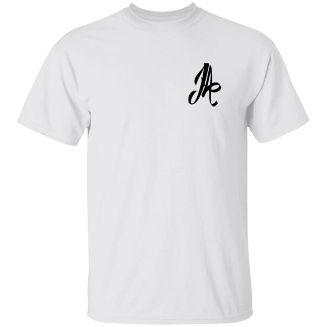 Josh A Merch Ja Logo White Tee Shirt