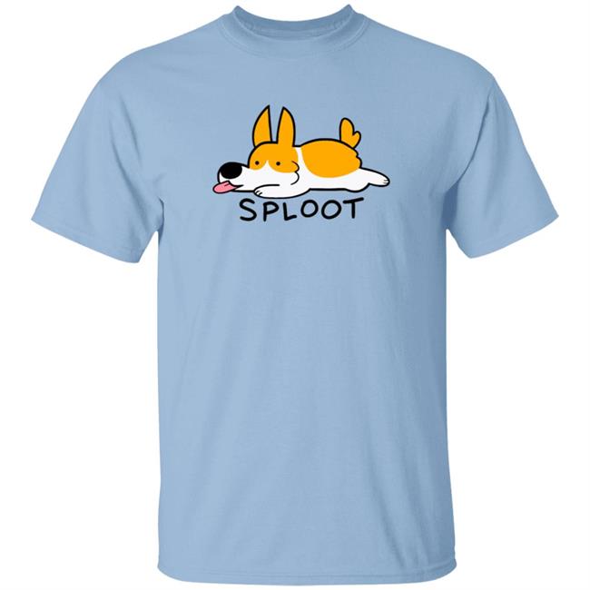 Awoo Store Ac Stuart Corgi Sploot Tee Shirt