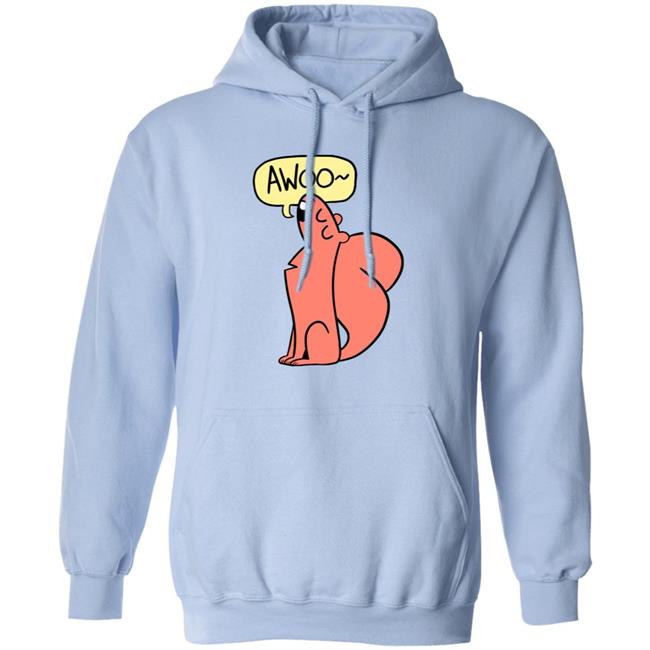 Ac Stuart Awoo Store Awoo Squirrel Hoodie Sweatshirt
