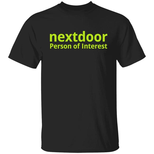 Eric Budd Nextdoor Person Of Interest Shirt