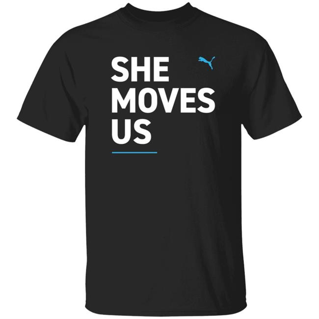 Bjorn Gulden PUMA She Moves Us T Shirt Women’s Day Shirts