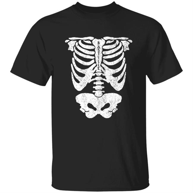 Office Bastille Store Merch Rewind Skeleton Flaws T Shirt