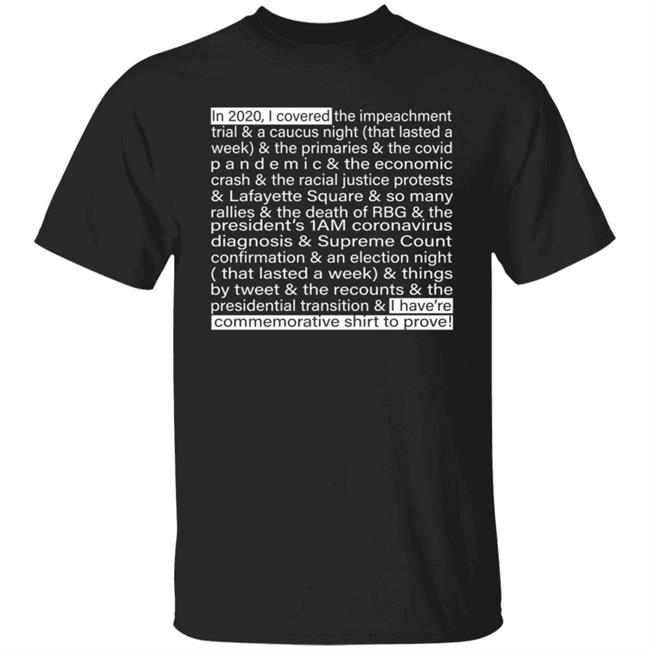 Jim Acosta In 2020 I Cover The Impeachment Trial & A Caucus Night Shirt