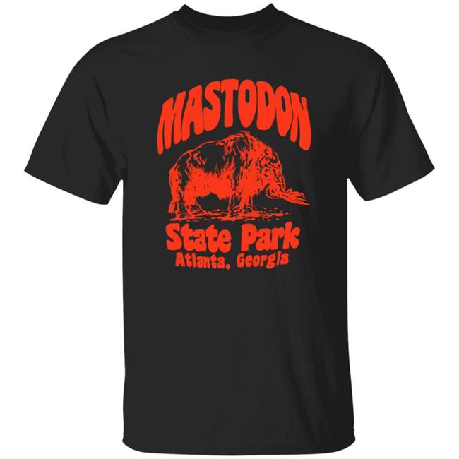 Mastodon Merch Store Mastodon State Park Shirt Atlanta Georgia
