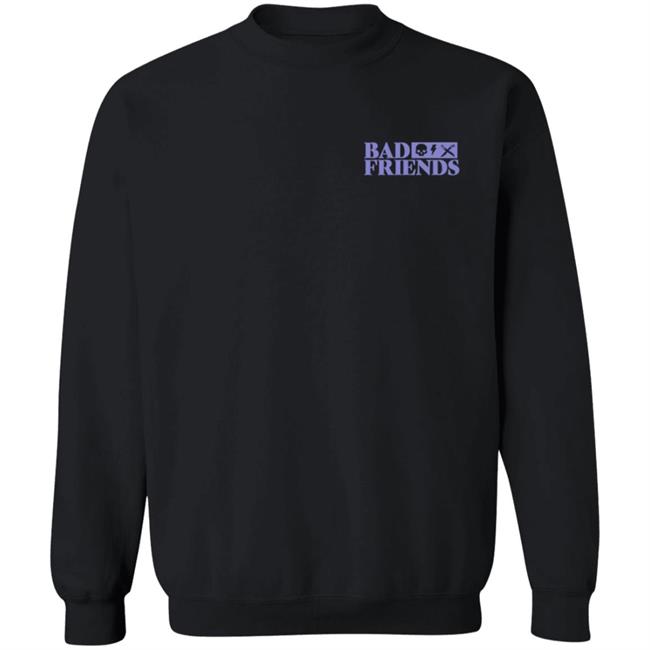 Bad Friends Andrew Santino Merch Rudy And Her Knives Lavender Hoodie Sweatshirt Bad Friends Andrew Santino Merch Rudy And Her Knives Lavender Hoodie Sweatshirt