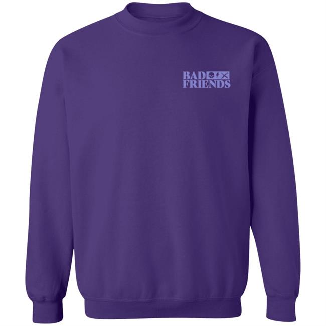 Bad Friends Andrew Santino Merch Rudy And Her Knives Lavender Hoodie Sweatshirt Bad Friends Andrew Santino Merch Rudy And Her Knives Lavender Hoodie Sweatshirt