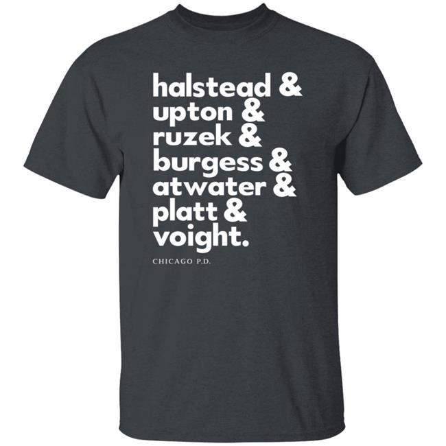 Halstead Upton Ruzek Burgess Atwater Platt Voight Shirt