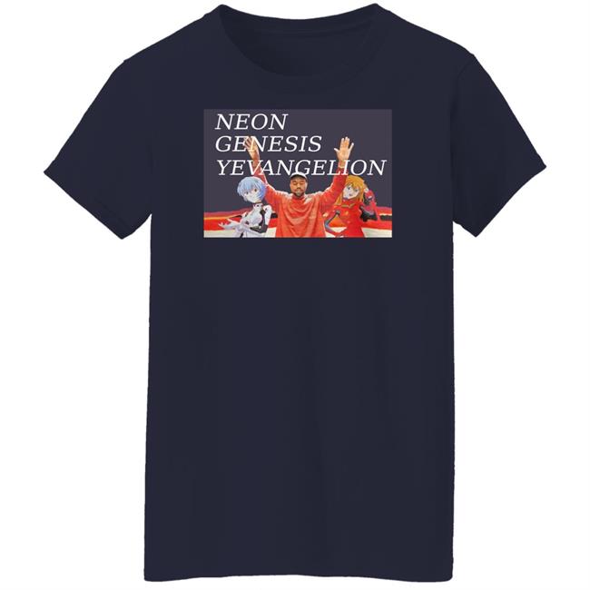Kanye Neon Genesis Yevangelion Shirt Kanye Neon Genesis Yevangelion Shirt