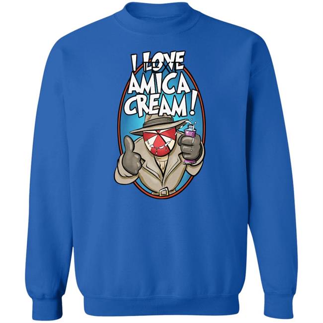 I Love Amica Cream Shirt That Umbrella Guy I Love Amica Cream Shirt That Umbrella Guy